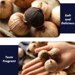 Mizzuco Black Garlic,460G Organic WHOLE Black Garlic Natural Fermented for 90 days Healthy Snack Ready to Eat or Sauce